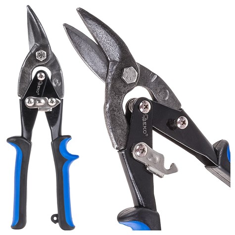 Nożyce do blachy PRAWE 10  izol. rączka(10/60)