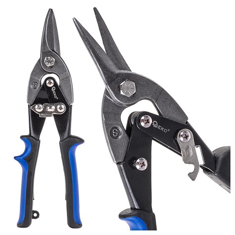 Nożyce do blachy PROSTE 10  izol. rączka(10/60)