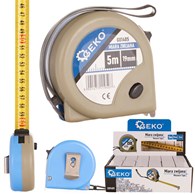 Measure Tape 5m x 19mm x 0,115mm GEKO