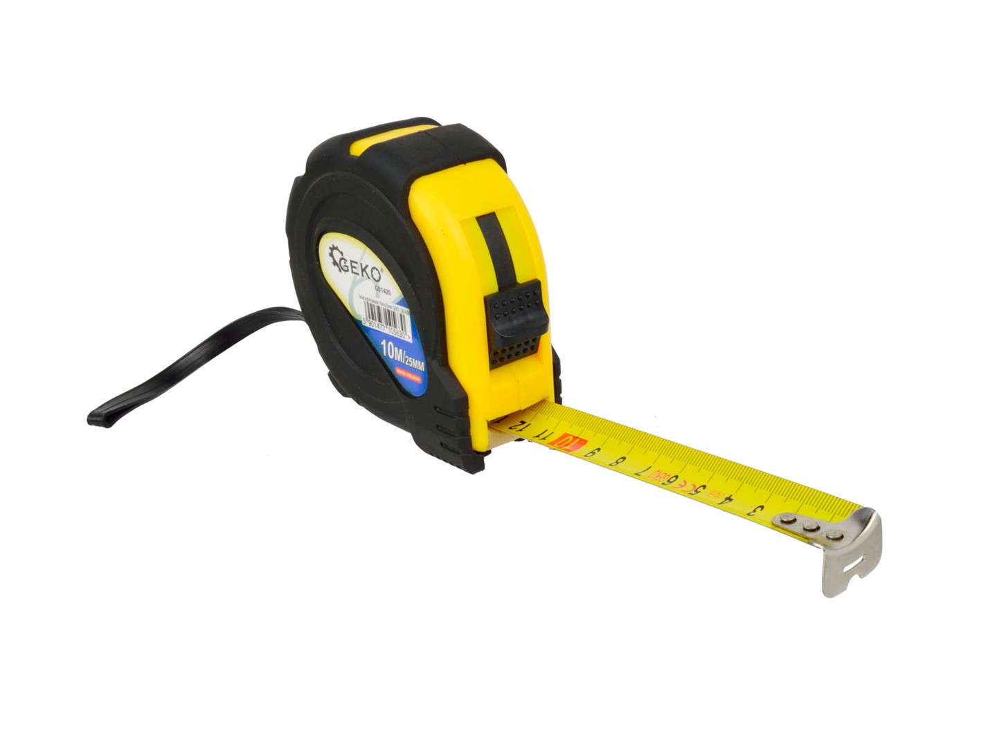 Rubber Measuring Tape 10m x 25mm GEKO