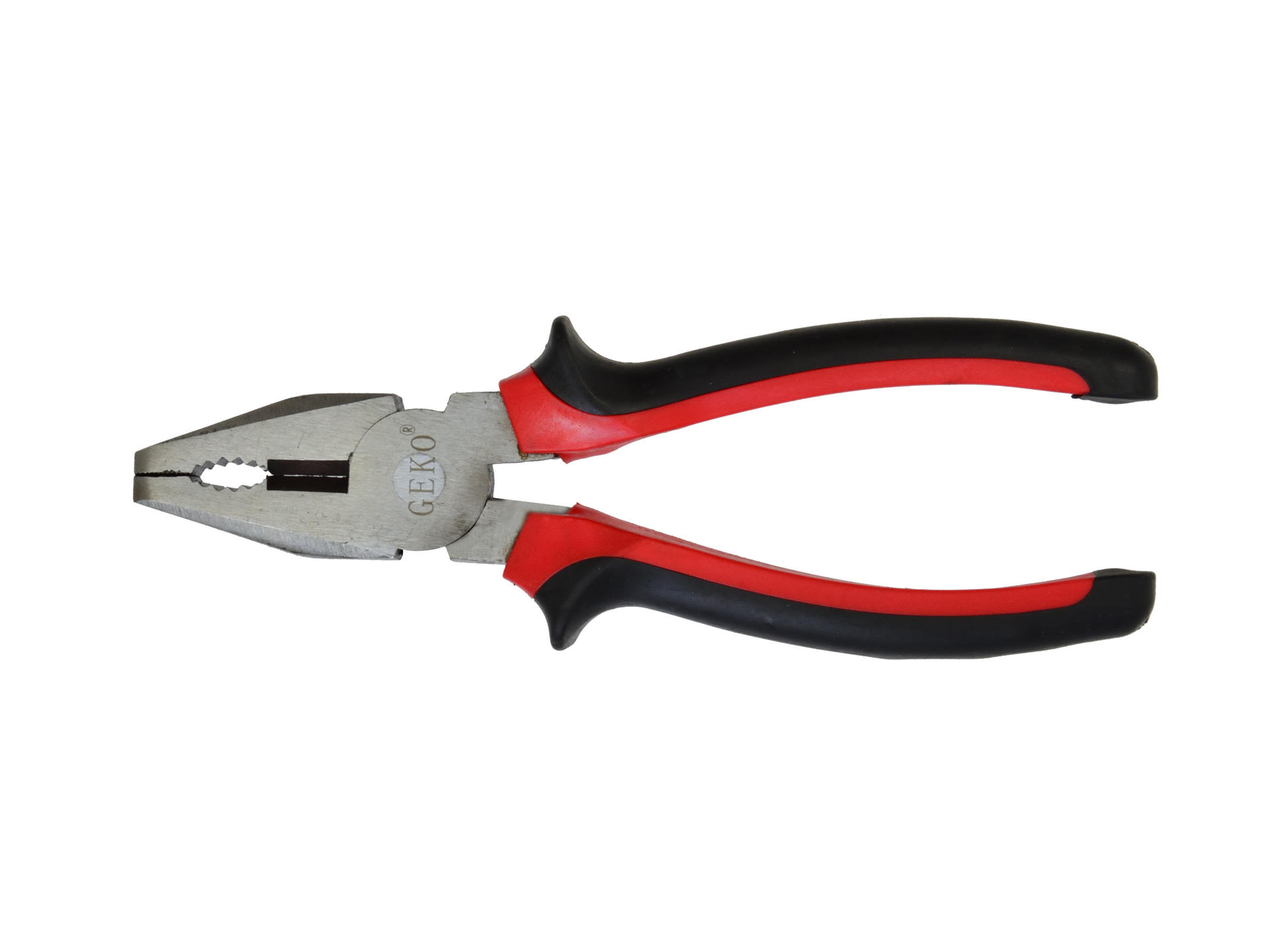 Combination Plier Polished 180mm/7  (red-black)