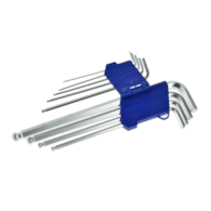 9pcs Ball End Hex Key Set 1.5-10mm 260mm