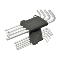 9pcs Long Arm Torx Key Wrench Set T10 - T50