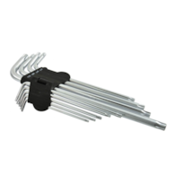 9pcs Long Arm Torx Key Wrench Set T15 - T55
