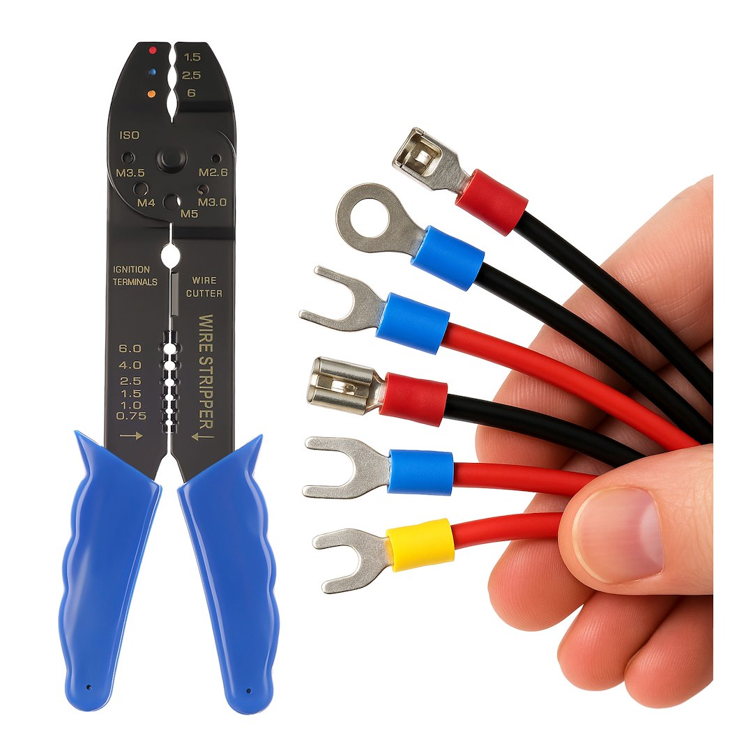 Zaciskarka do konektorów nieizolowanych 8″ (50)