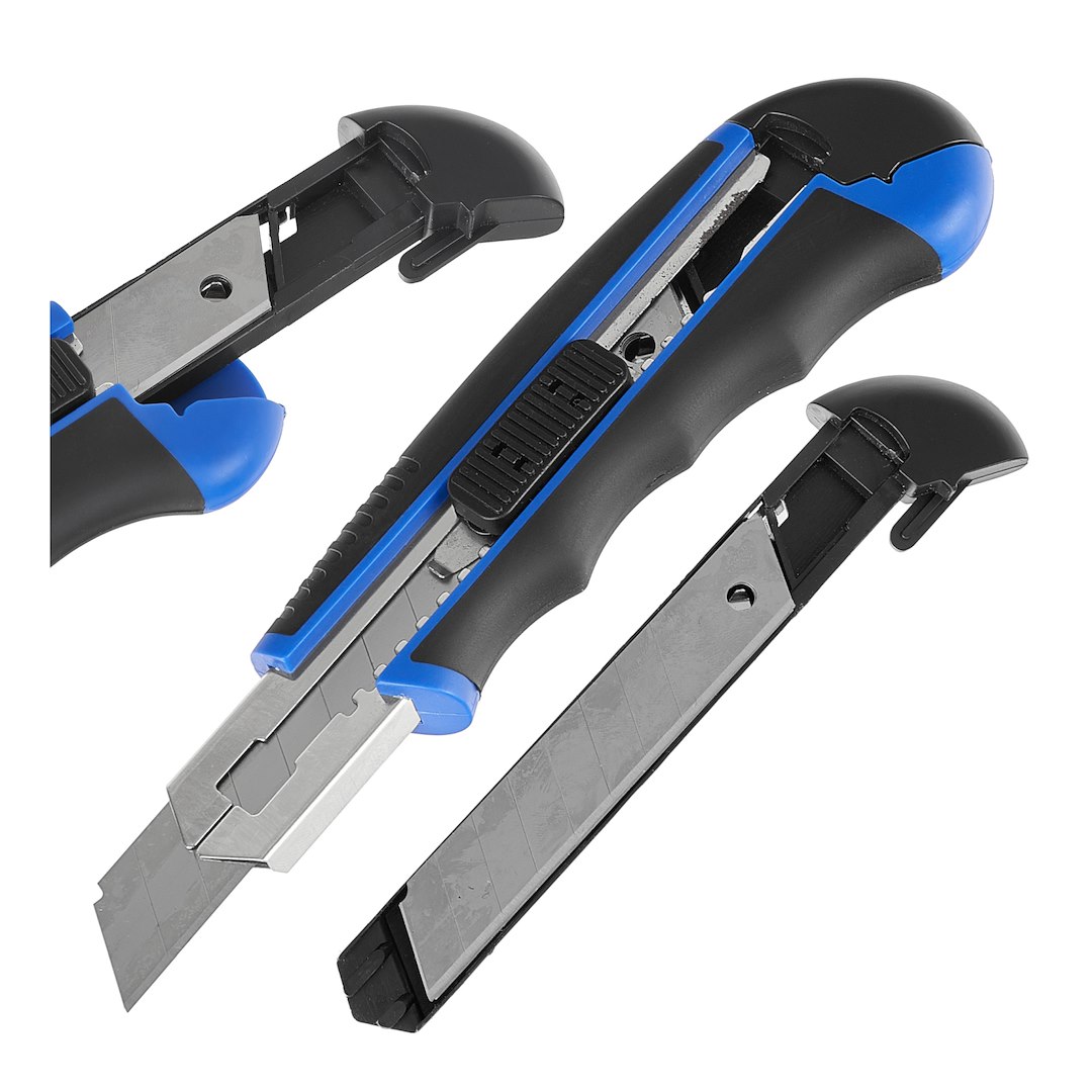 Utility knife 100x18x0.5mm with 6 blades type nr. 3