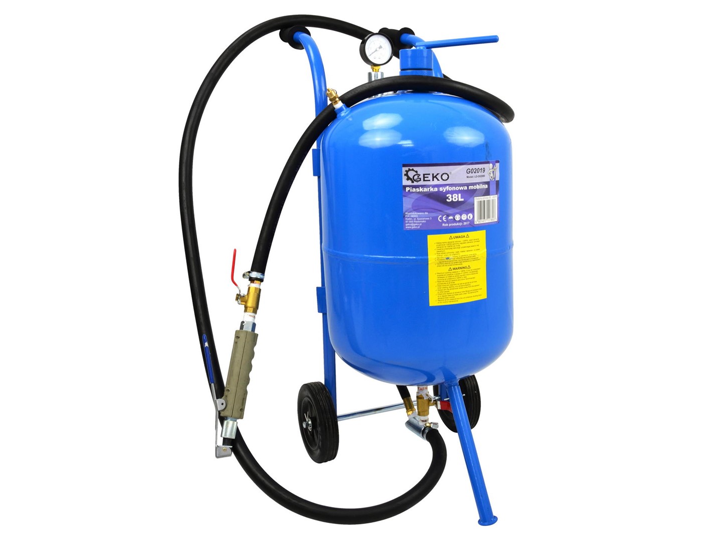 38L Sand Blaster Pressure Tank