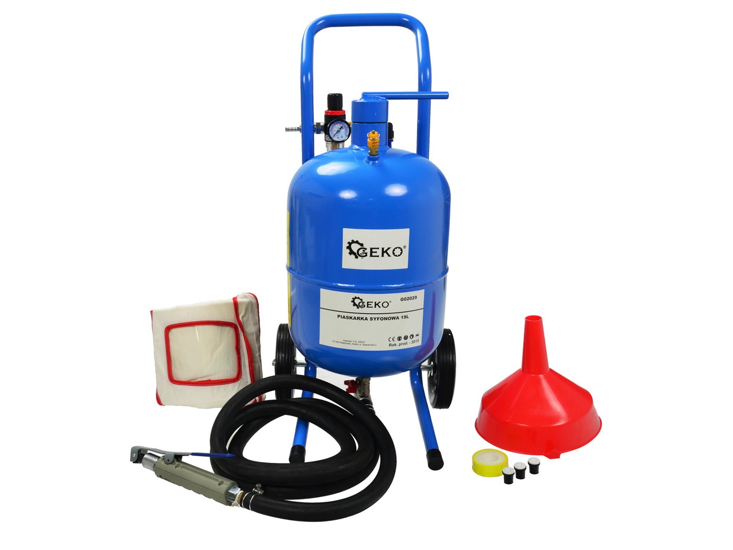 19L Sand Blaster Pressure Tank