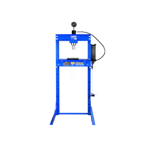 #Prasa hydrauliczna 20T z manometrem i pompą nożną(1)