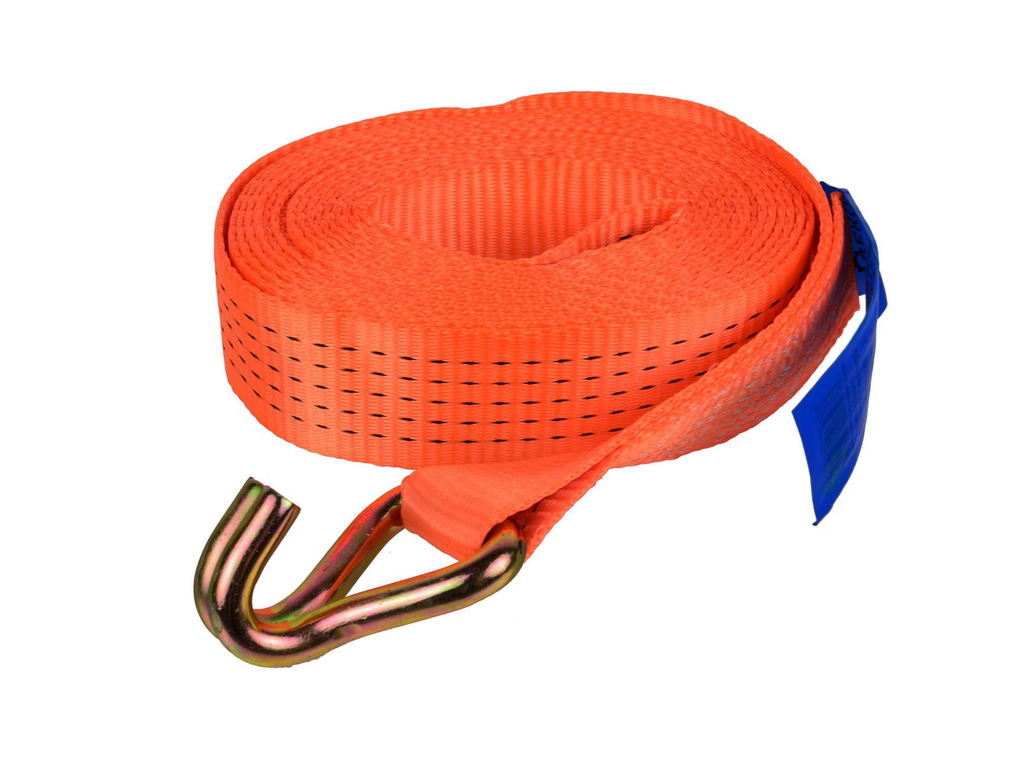 Tie-Down Strap J Hook and Plain 6m/5T/50mm