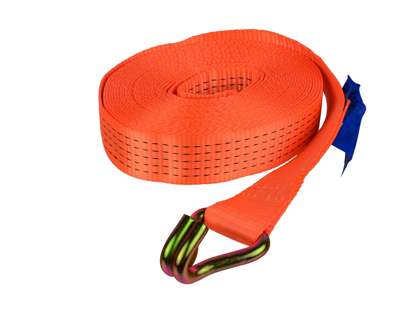 Tie-Down Strap J Hook and Plain 10m/5T/50mm