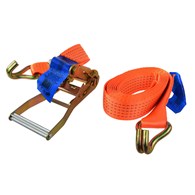 Ratchet Tie Down Strap with J Hooks 4m/5T/50mm