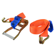 Ratchet Tie Down Strap with J Hooks 4m/5T/50mm
