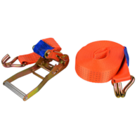 Ratchet Tie Down Strap with J Hooks 10m/5T/50mm