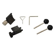 Crankshaft Locking Tool Set Kit W/Steel Plate 6pcs