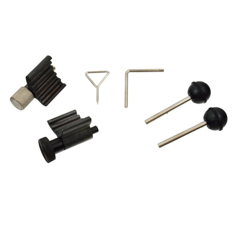 Crankshaft Locking Tool Set Kit W/Steel Plate 6pcs