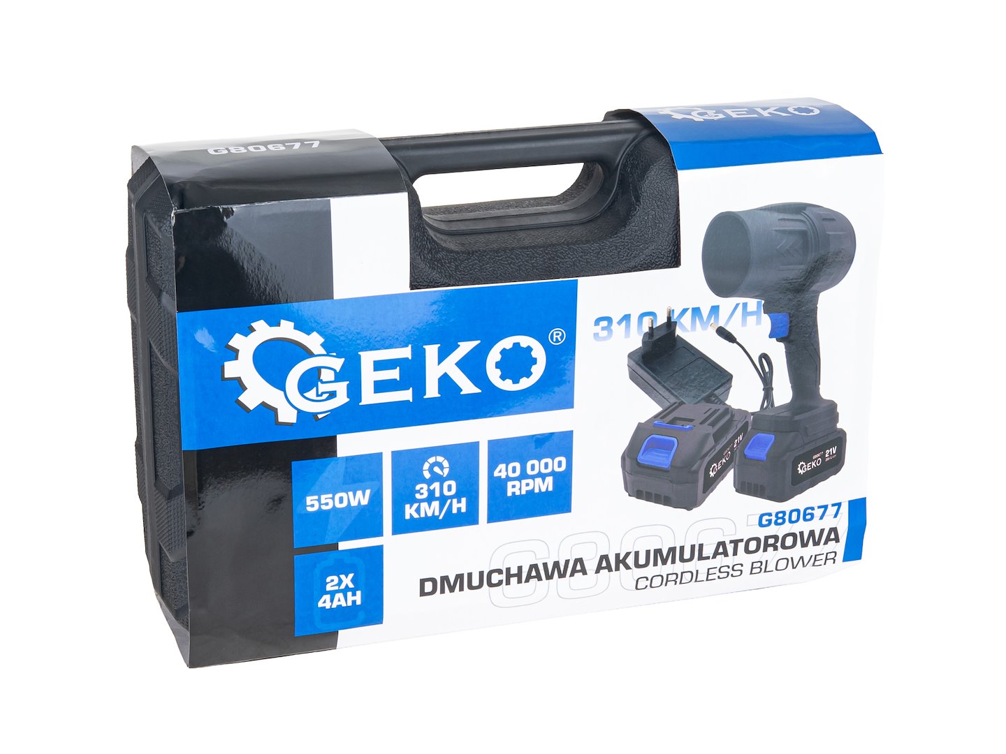 Dmuchawa akumulatorowa PORTABLE 2x4.0Ah 21V (6) 2