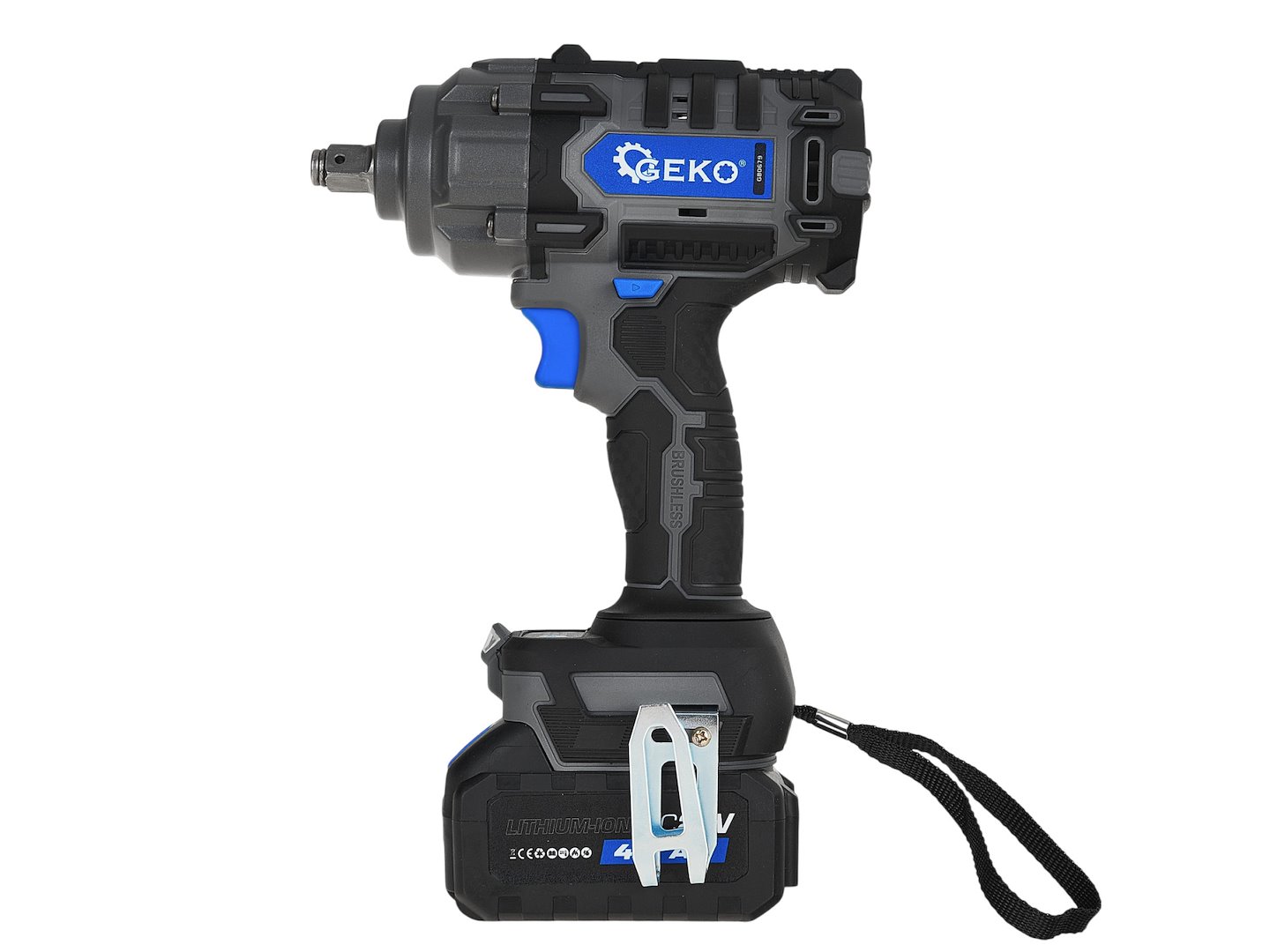 Klucz udarowy akumulatorowy bezszczotkowy 850Nm 2x4.0Ah 21V (4) 2