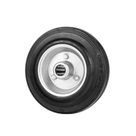 Steel-rubber wheel 125mm 100kg