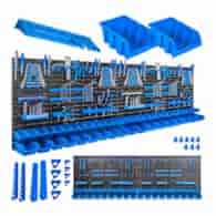 Workshop Tool Board – 8 Panel Set 2304×780mm + 132 Accessories