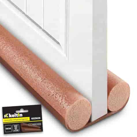Anti-draft foam seal for doors /brown
