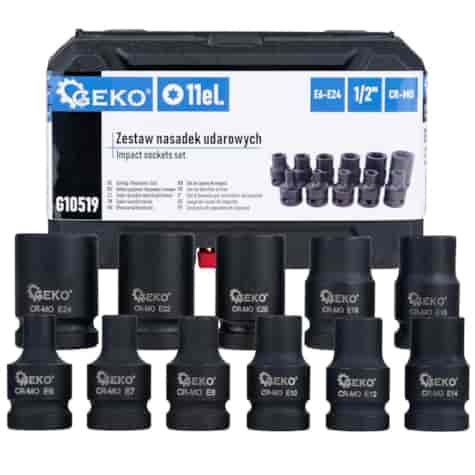 11pcs 1/2  E6-E24 torx impact sockets set