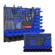 Tablica warsztatowa na narzędzia – zestaw 4 paneli 1152x780mm + 74 akcesoria (1)