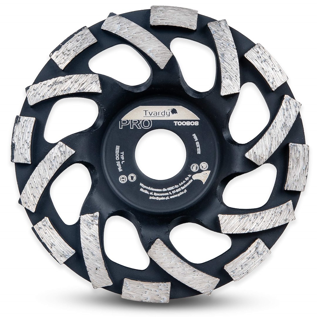 Tarcza diamentowa segmentowa typ-L 125x5x22.23mm PROFI (5/20) 1