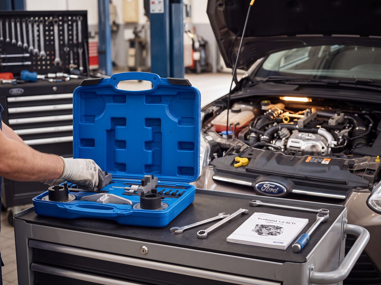 Komponenty sady na zablokovanie rozvodu Ford GEKO