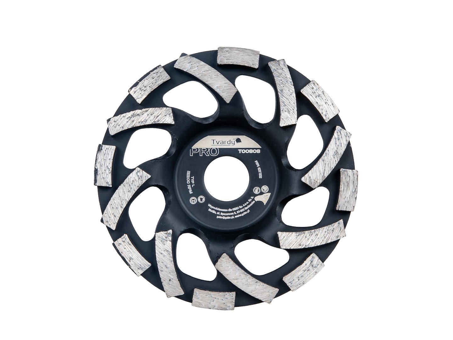 Tarcza diamentowa segmentowa typ-L 125x5x22.23mm PROFI (5/20) 2