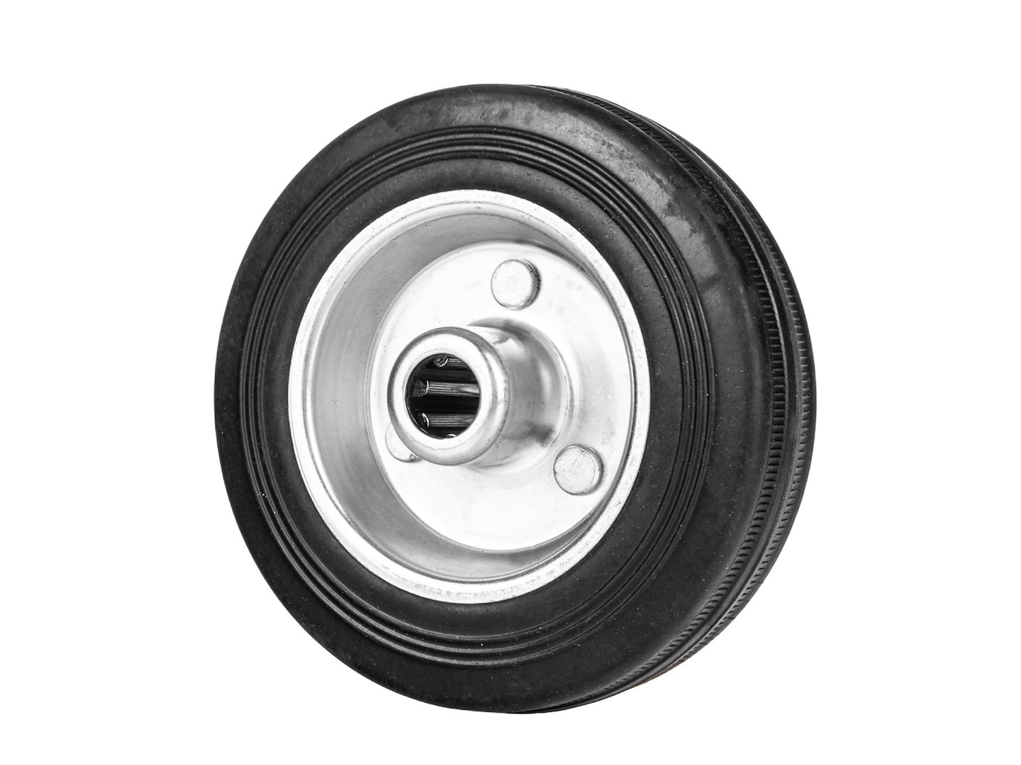 Steel-rubber wheel 100mm 60kg