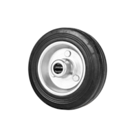 Koło stalowo gumowe 100mm 60kg (80)