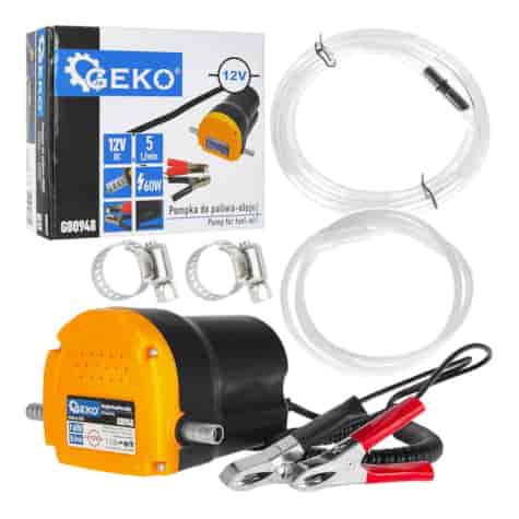 Fuel/oil drain pump 12V (10)