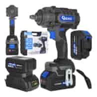 21V 850Nm cordless brushless impact wrench  2x4.0Ah