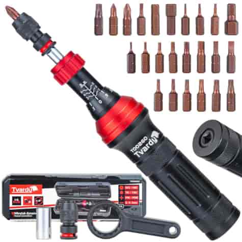 Torque screwdriver 1/4  1-6Nm TVARDY