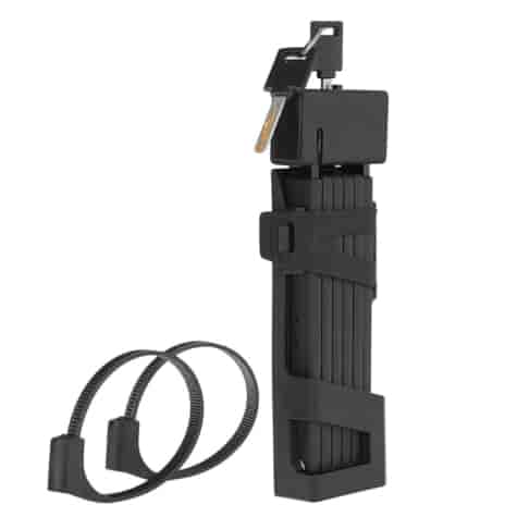 Bicycle folding lock with keys 1000mm
