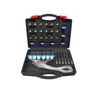 Flow Meter and Adaptor Set for Common Rail Diesels black case