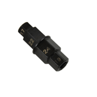 Nasadka osi przedniego koła 17mm*19mm*22mm*24mm (40/50/100)