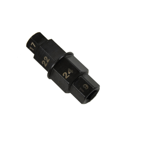 Nasadka osi przedniego koła 17mm*19mm*22mm*24mm (40/50/100)