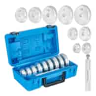 10pcs bearing race and seal driver set