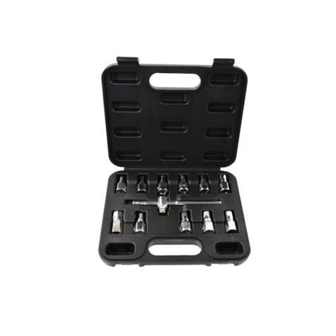 12pcs Quadrilatear and hexoil drainer