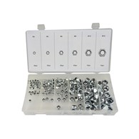 146PC nylon insert lock nut assortment