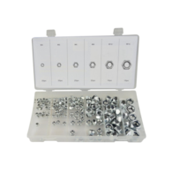 146PC nylon insert lock nut assortment