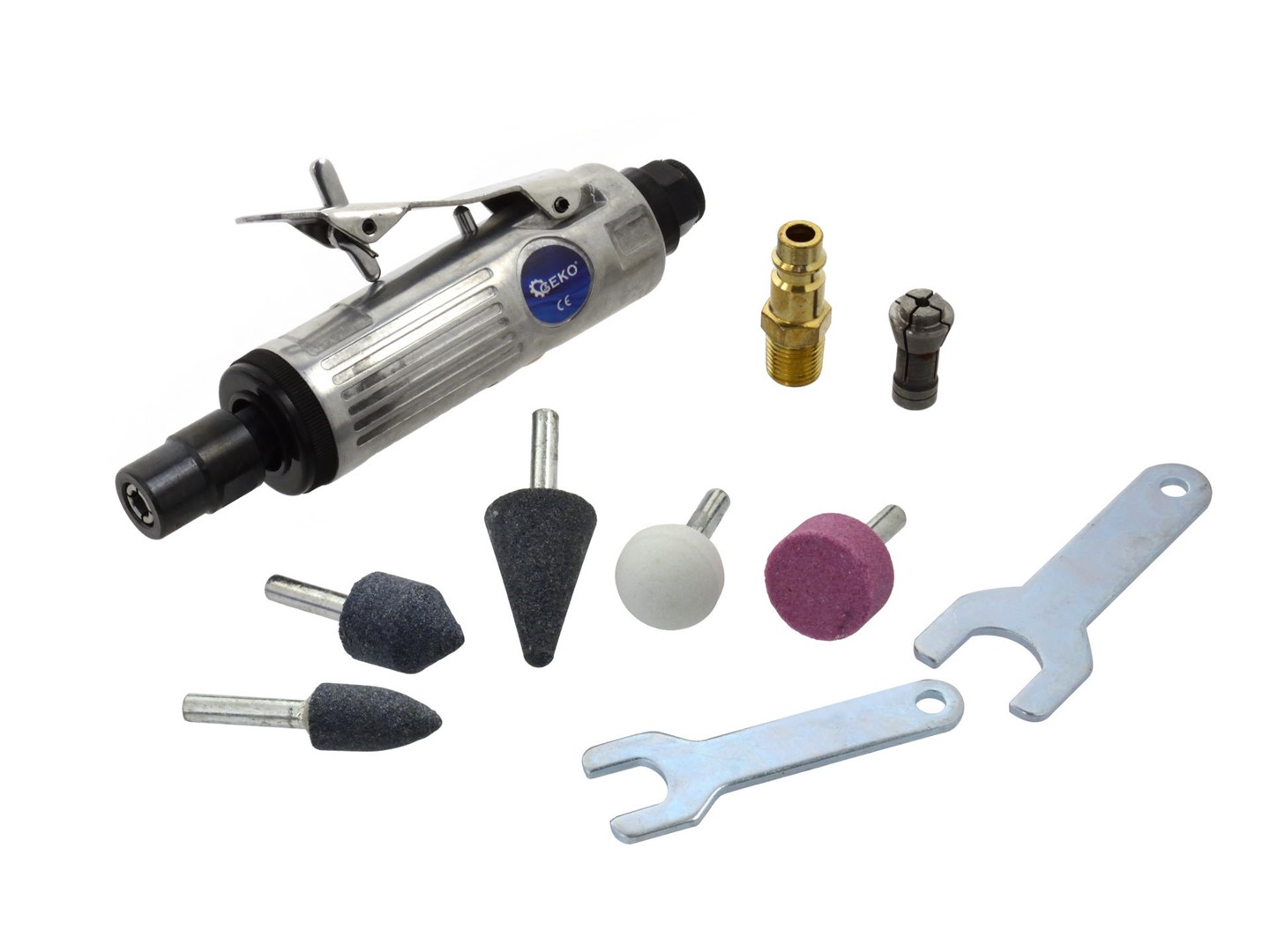 Air Die Grinder Tool Set 1/4  with Accessories Assortment