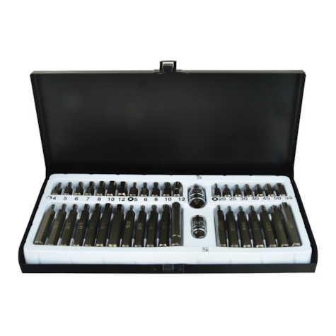 Kpl.kluczy torx CRV 40el. metal box (10)