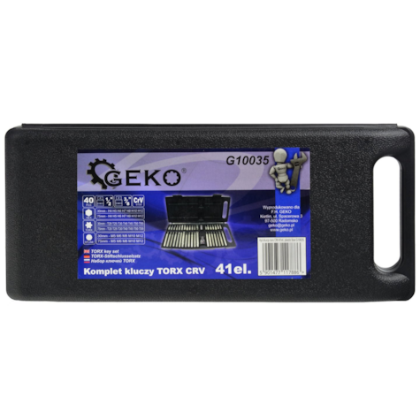 Kpl.kluczy torx CRV 41el. plastic box (10)