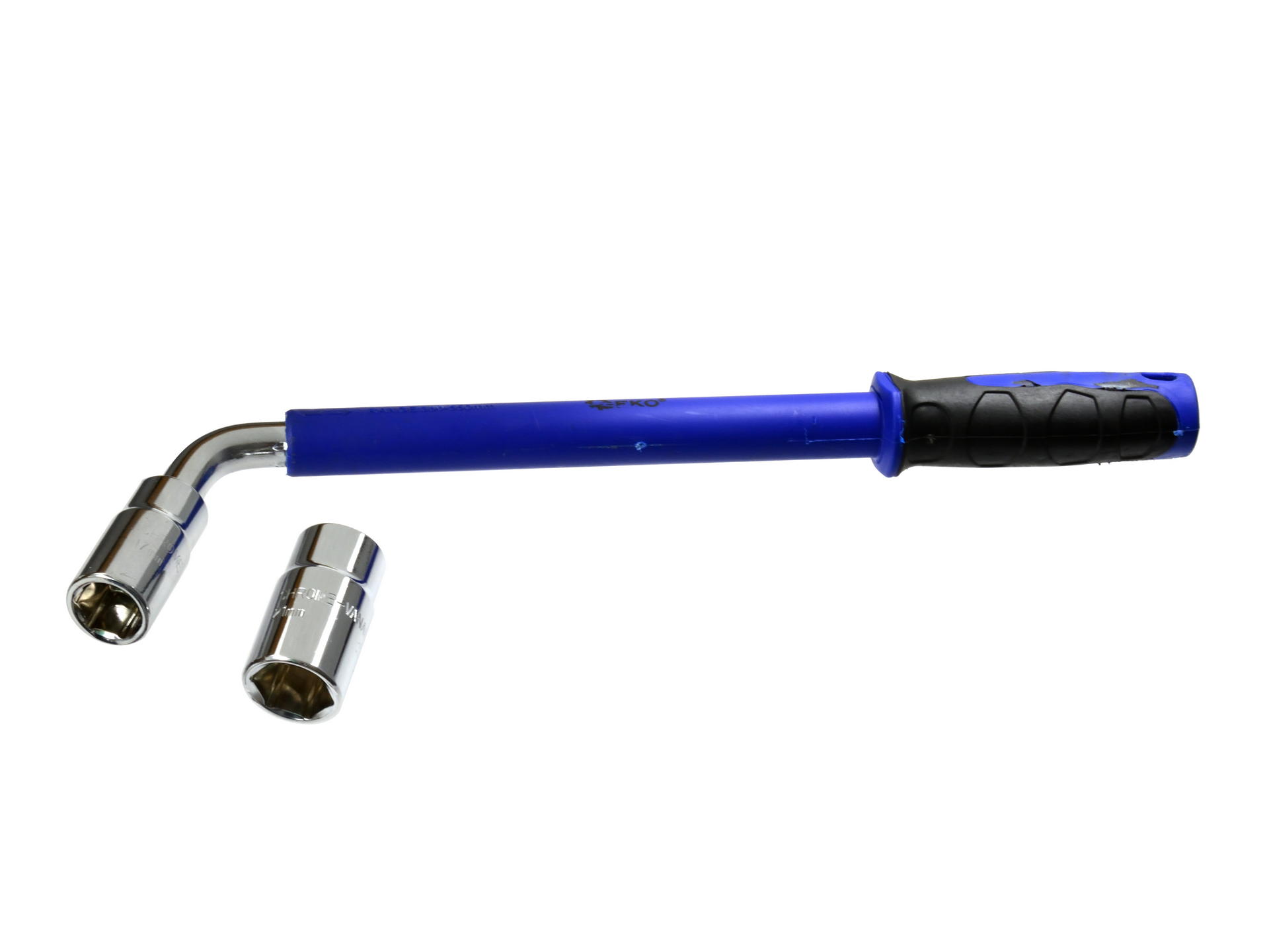 Telescopic wrench blue and handle PREMIUM  17x19mm 21x23mm