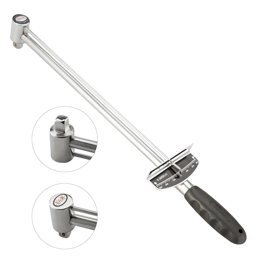 Klucz dynamometryczny wychylny 0-300Nm(20)