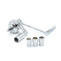 Labor saving wrench 1/2   1:16 + sockets 17mm,19mm,21mm