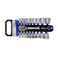 Socket Set CrV 1/2  Drive 8-32 mm 19pcs